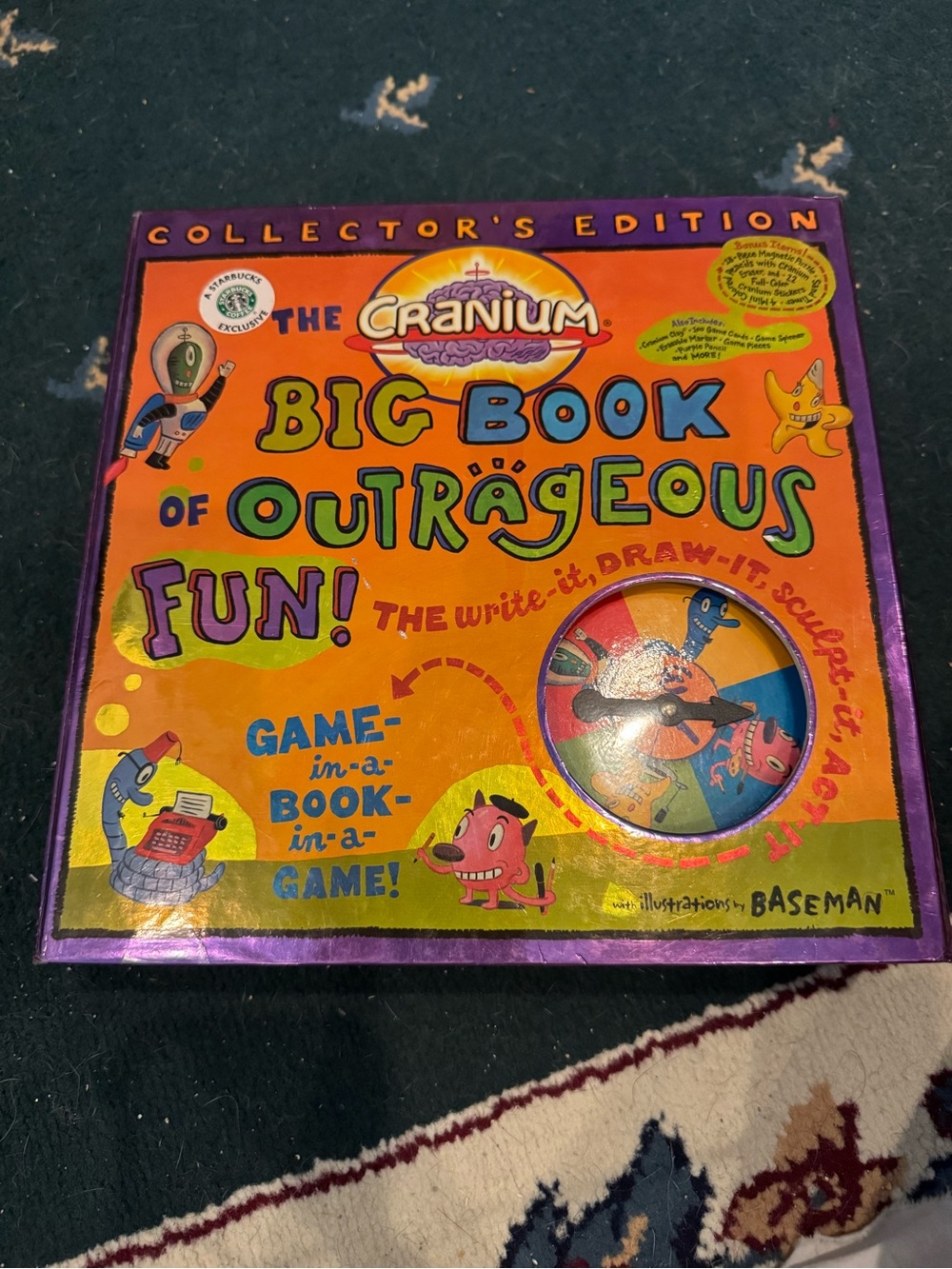 Big Book of Outrageous Fun! - Purple/Orange Kids Game